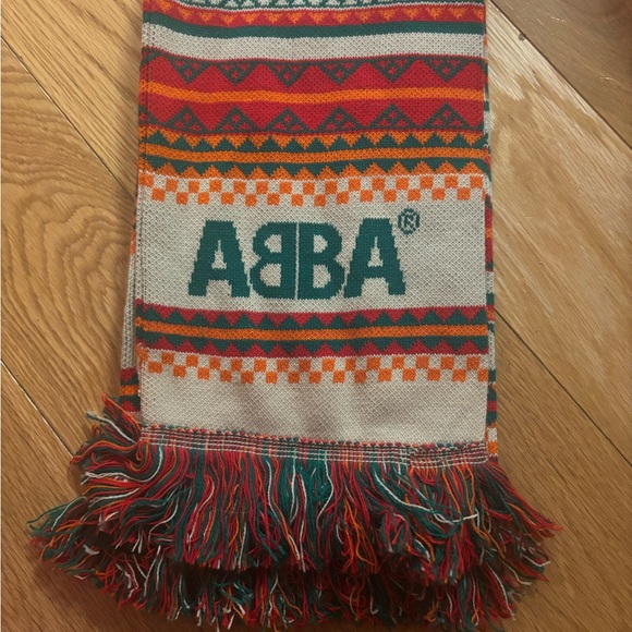 ABBA Multicolor Patterned Scarf - Picture 4 of 5